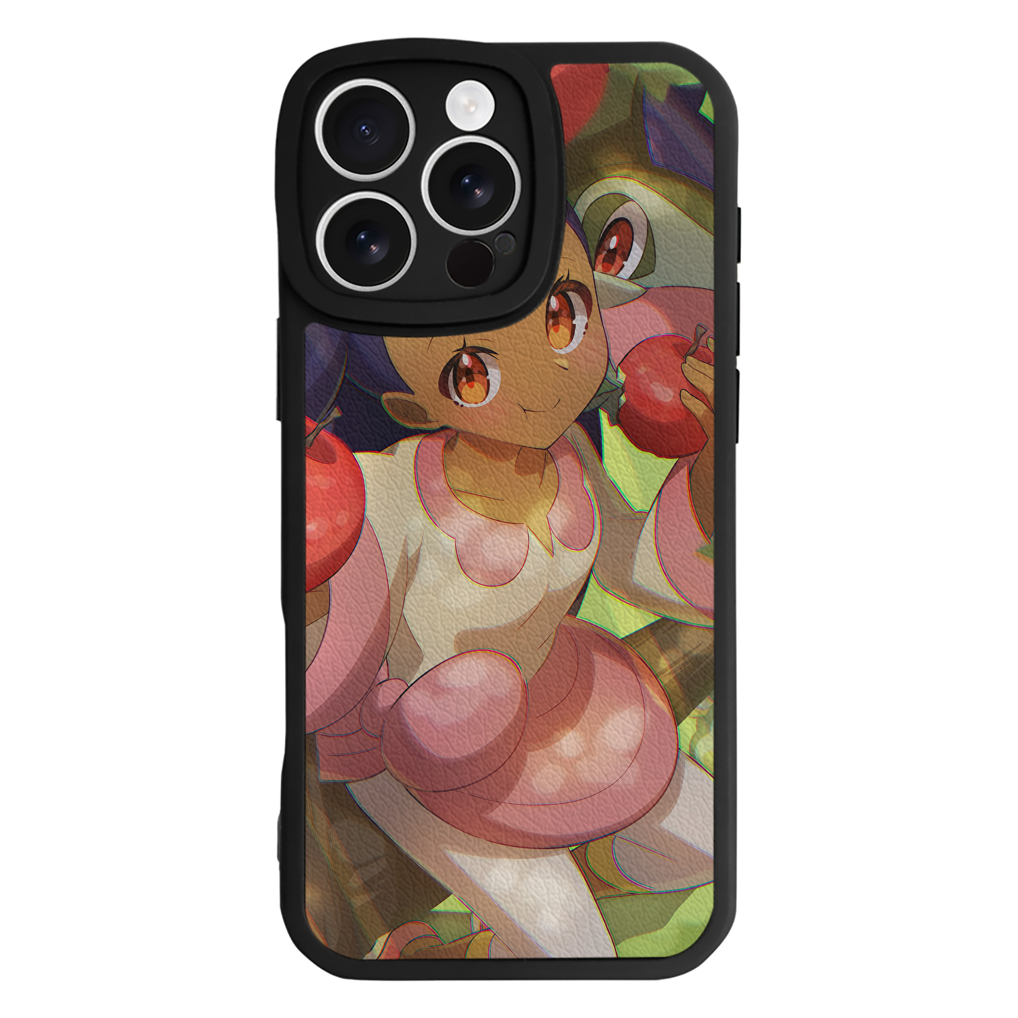 （画像用） ポケットモンスター Pokémon 【iPhone 16シリーズ対応】シリコンスマホケース（レザー調） 材質：シリコン